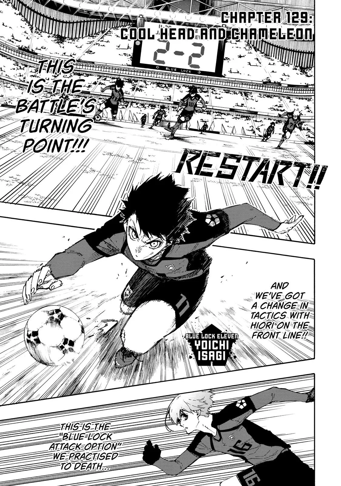 Blue Lock Chapter 129 Image 1