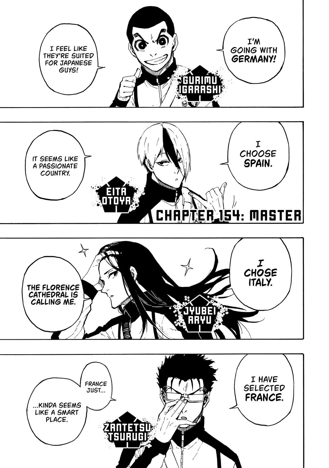 Blue Lock Chapter 154 Image 1