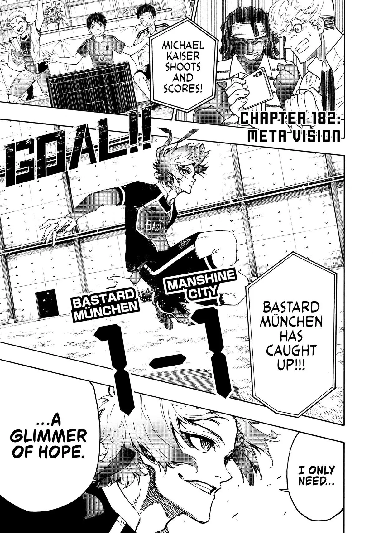 Blue Lock Chapter 182 Image 1