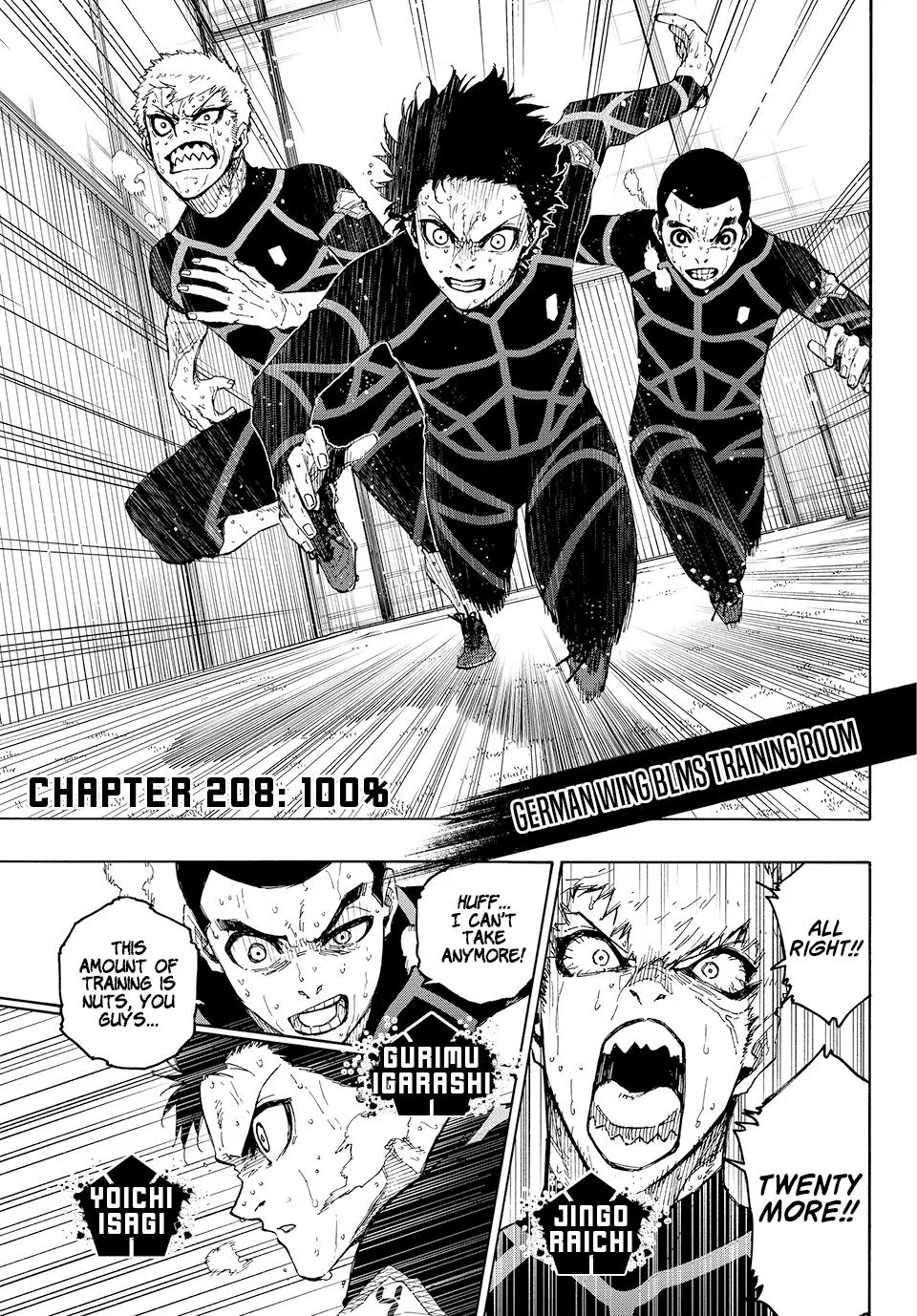 Blue Lock Chapter 208 Image 1