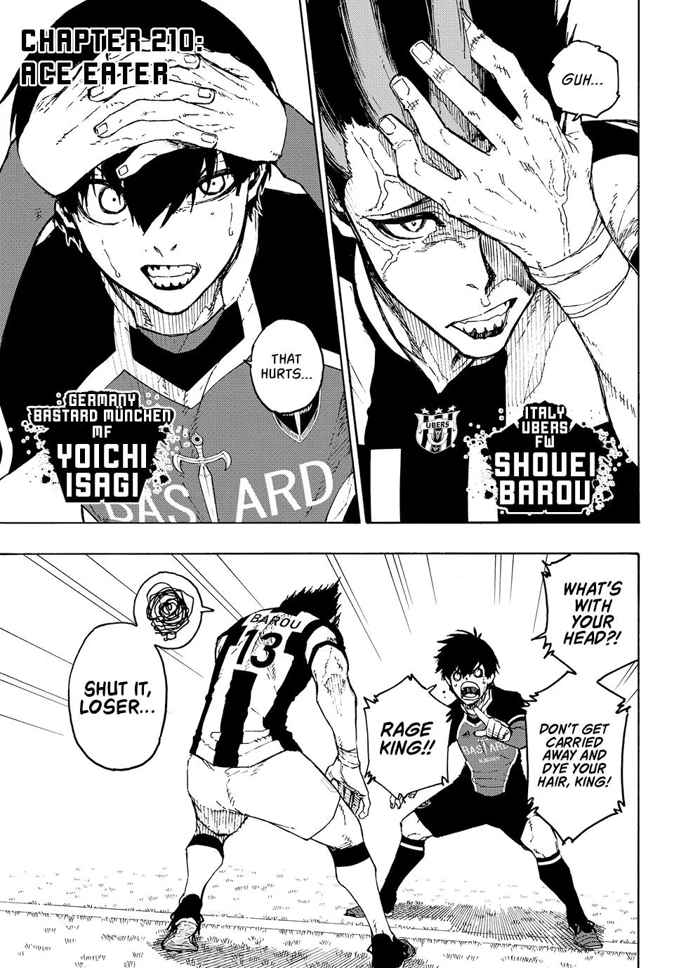 Blue Lock Chapter 210 Image 1