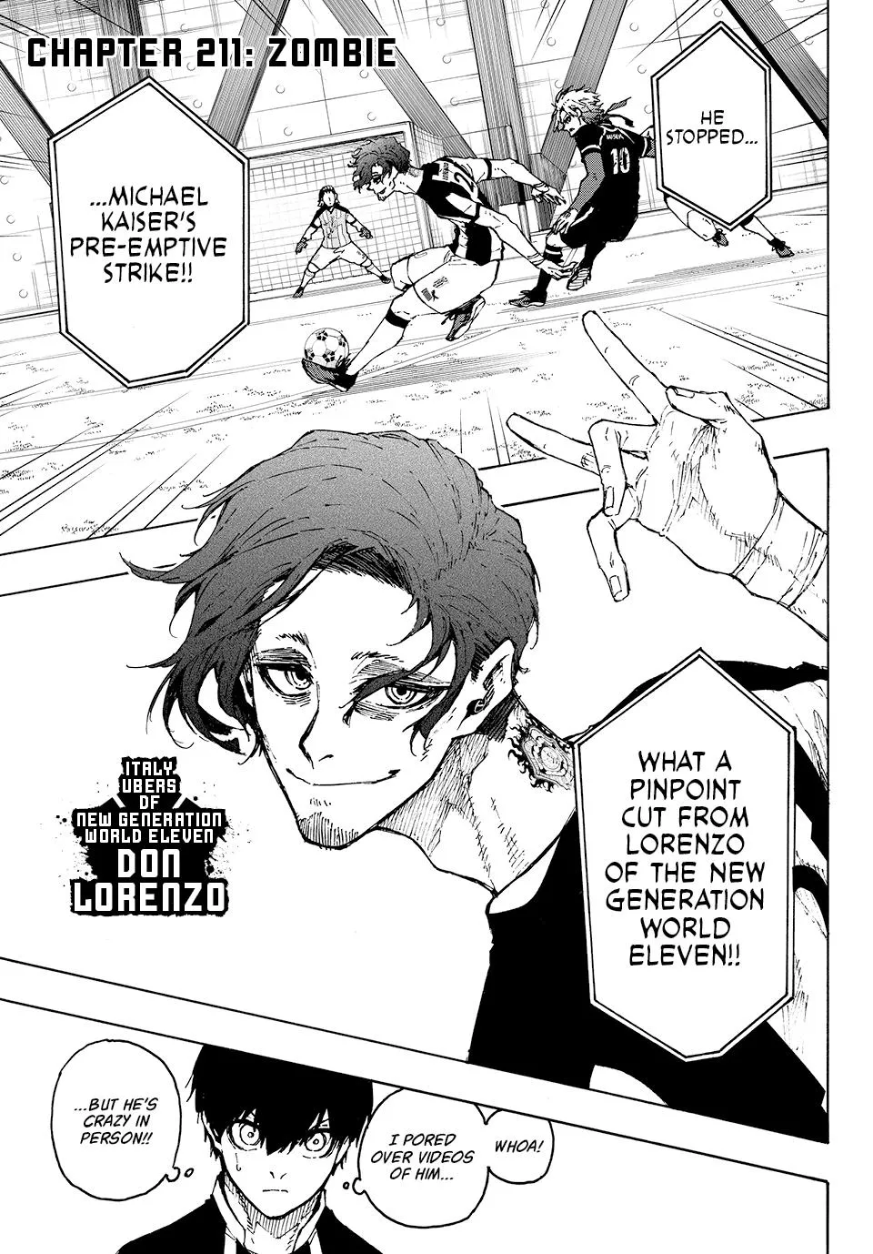 Blue Lock Chapter 211 Image 1