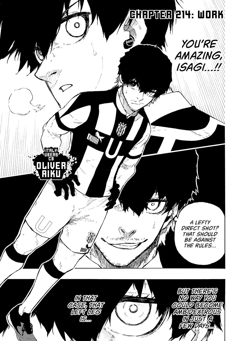 Blue Lock Chapter 214 Image 1