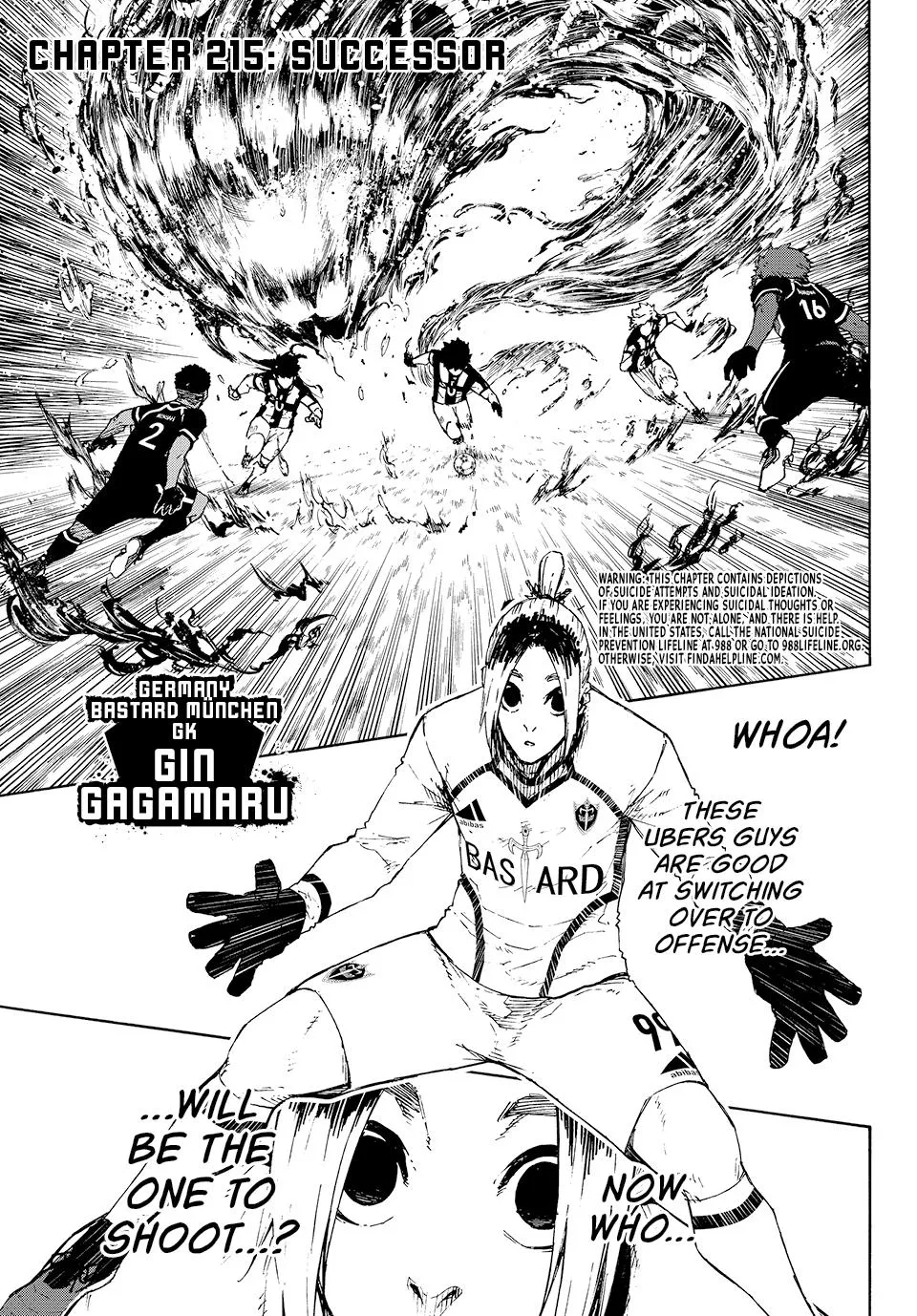 Blue Lock Chapter 215 Image 1