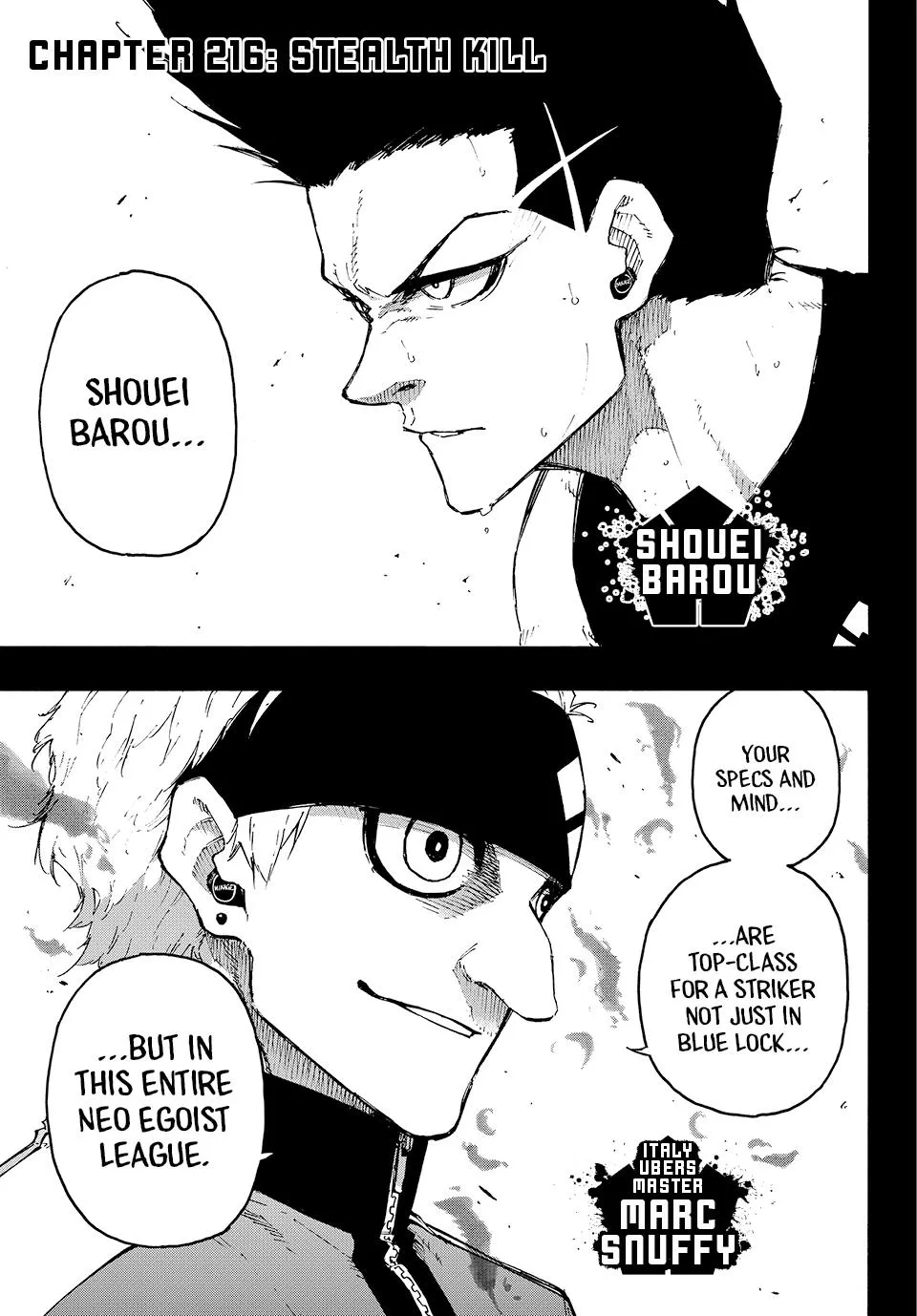 Blue Lock Chapter 216 Image 1