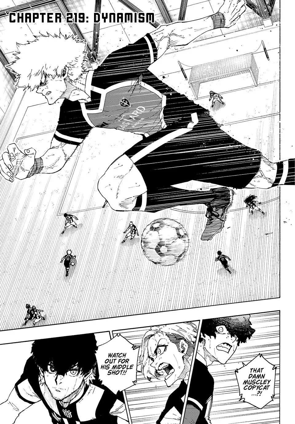 Blue Lock Chapter 219 Image 1