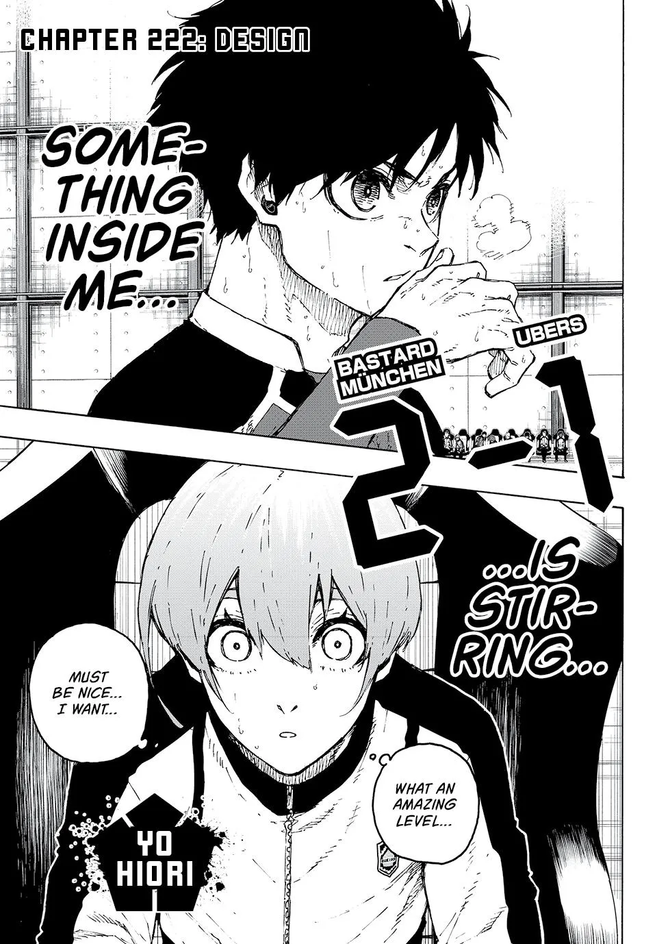 Blue Lock Chapter 222 Image 1