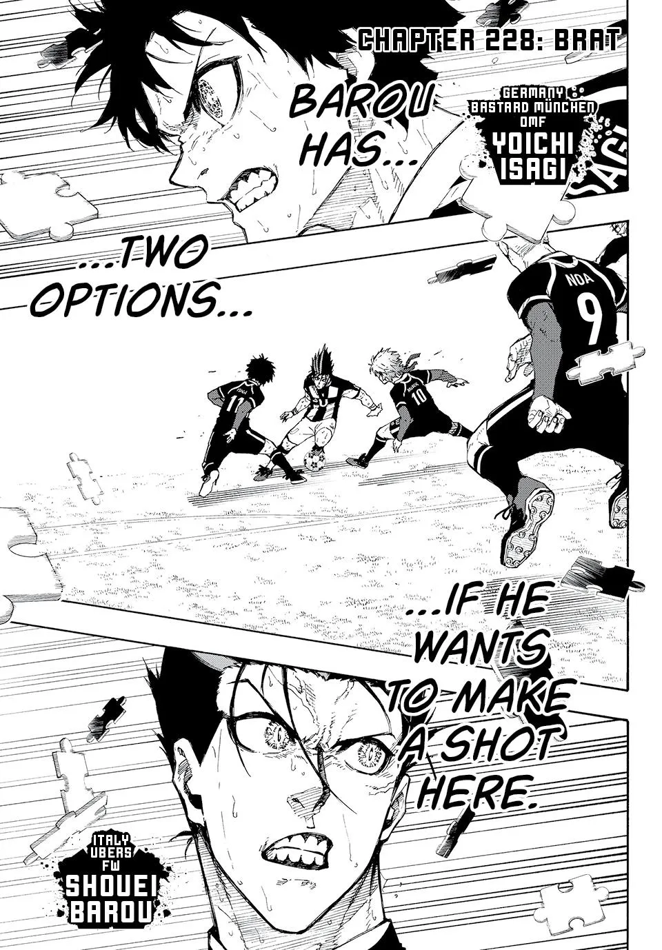 Blue Lock Chapter 228 Image 1