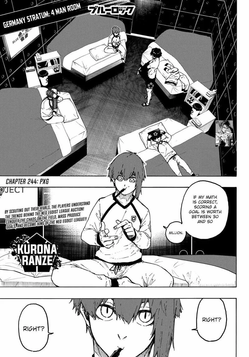 Blue Lock Chapter 244 Image 1