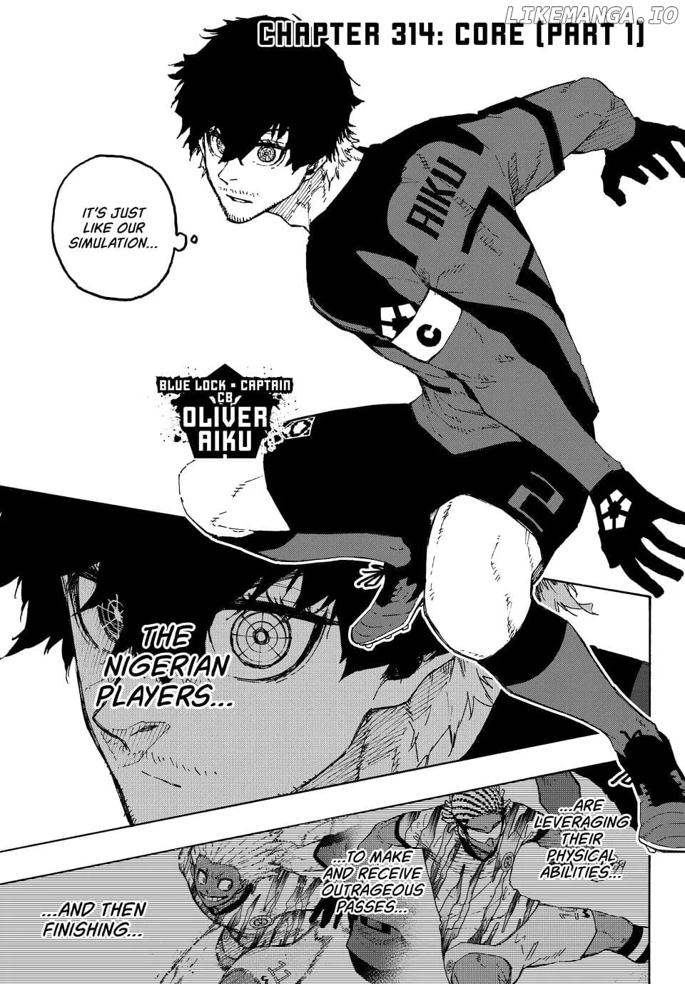 Blue Lock Chapter 314 Image 1