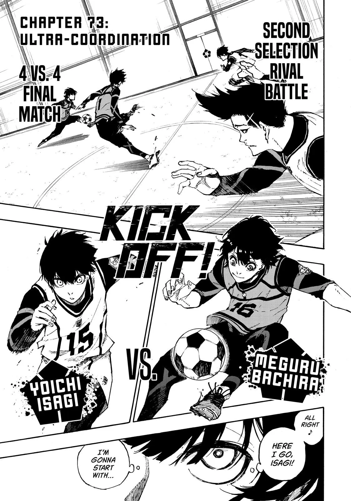 Blue Lock Chapter 73 Image 1