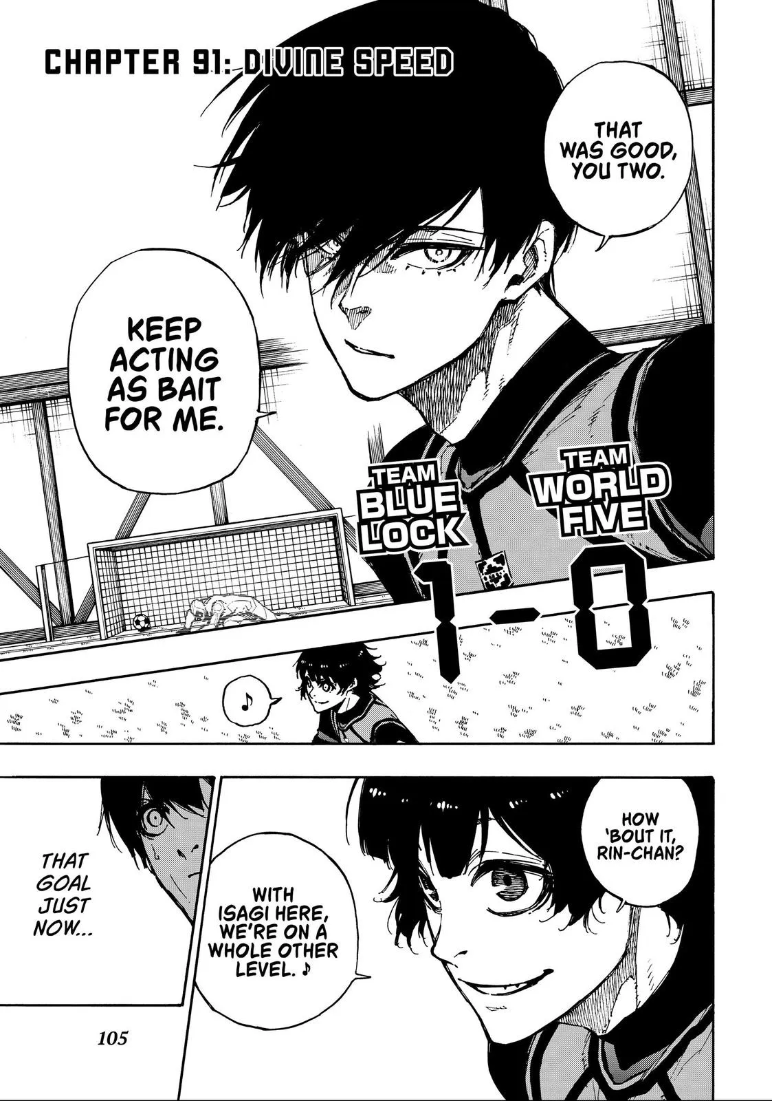 Blue Lock Chapter 91 Image 1