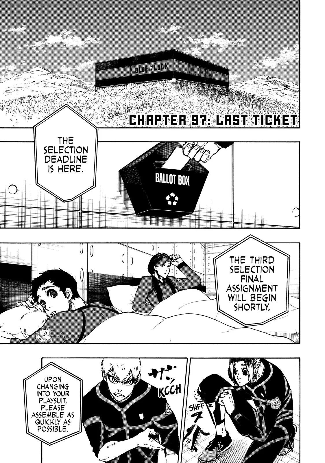 Blue Lock Chapter 97 Image 1